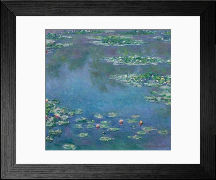 Framed Print : Claude Monet. Water Lilies. 1906 Framed Print : Claude Monet. Water Lilies. 1906