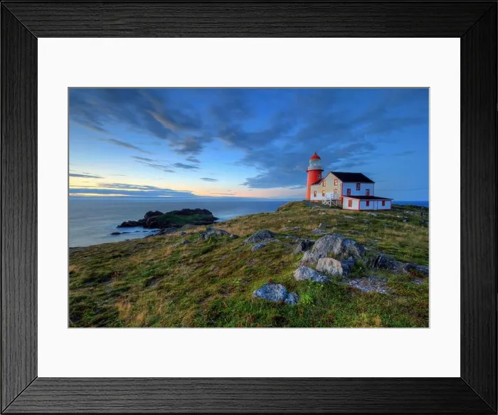 Framed Print : Ferryland lighthouse during sunset, Newfoundland and Labrador, Canada Framed Print : Ferryland lighthouse during sunset, Newfoundland and Labrador, Canada