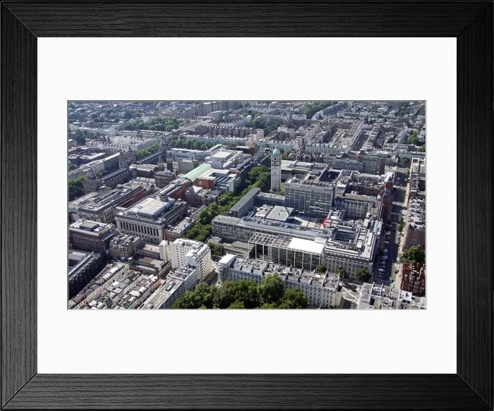 Framed Print : aerial view of Imperial College, London Framed Print : aerial view of Imperial College, London