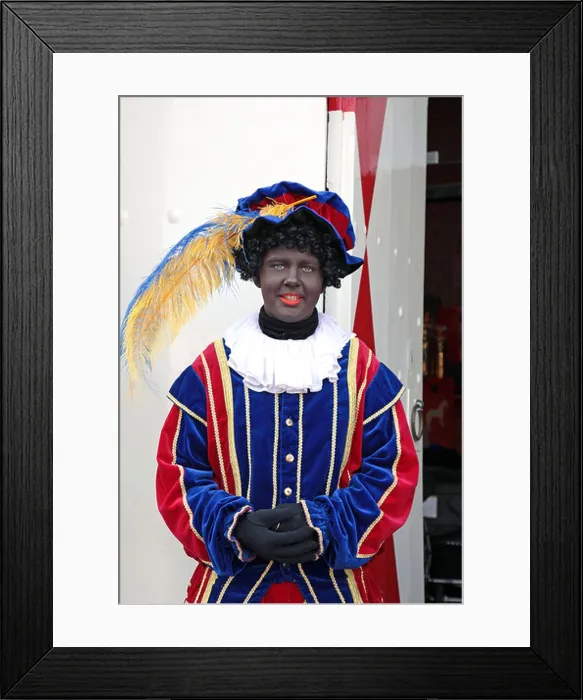 Framed Print : Zwarte Piet at the house of Sinterklaas Framed Print : Zwarte Piet at the house of Sinterklaas