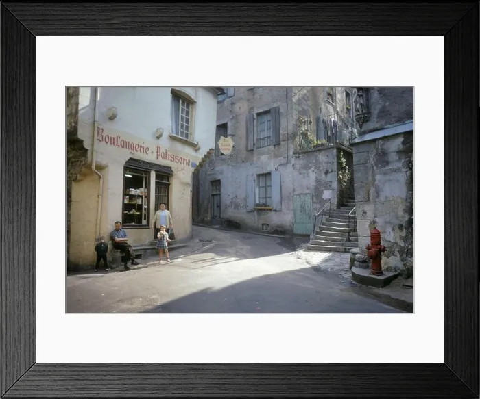 Framed Print : La Maison du Saint-Accroupi de Clamecy Framed Print : La Maison du Saint-Accroupi de Clamecy