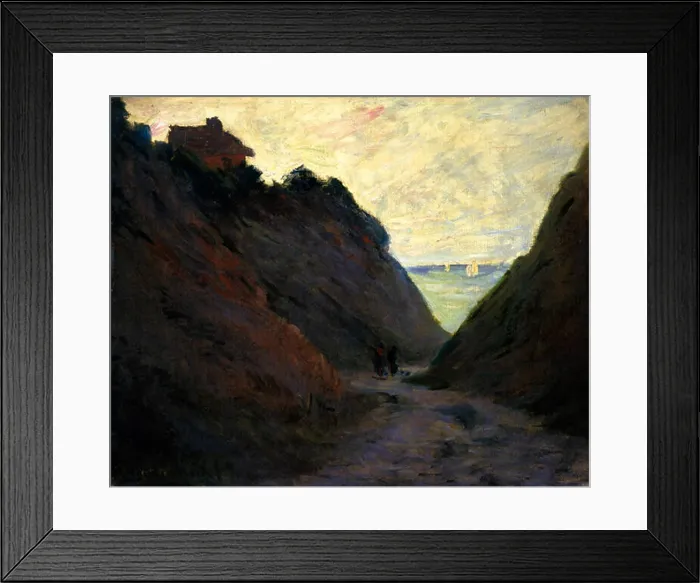 Framed Print : English: Oil painting by Claude Monet (1840 - 1926) Framed Print : English: Oil painting by Claude Monet (1840 - 1926)