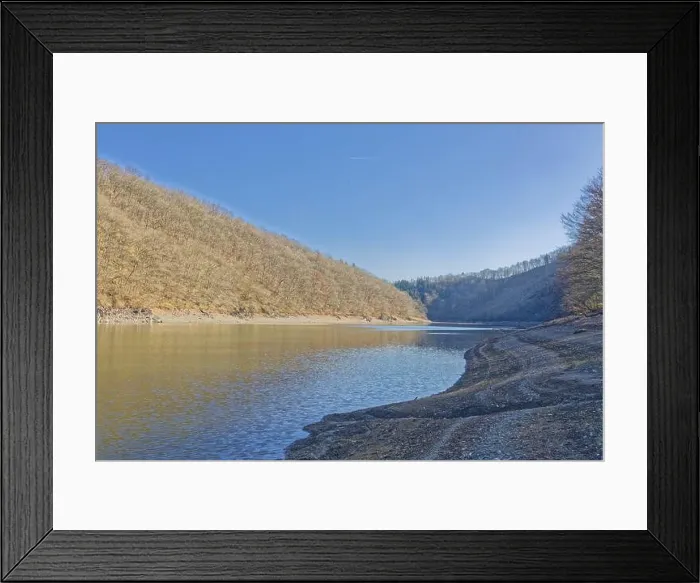 Framed Print : River Sure on a sunny winter day, near Boulaide, Luxembourg Framed Print : River Sure on a sunny winter day, near Boulaide, Luxembourg