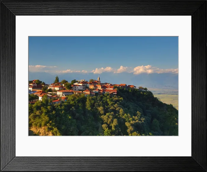 Framed Print : Sighnaghi, architecture, Caucasus Framed Print : Sighnaghi, architecture, Caucasus