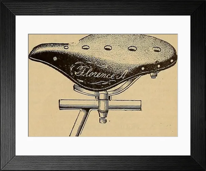 Framed Print : The Wheel and cycling trade review