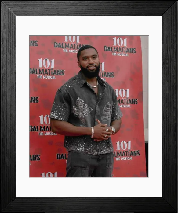 Framed Print : London, UK. Remell Mullings at the 101 Dalmations The Musical gala night Framed Print : London, UK. Remell Mullings at the 101 Dalmations The Musical gala night