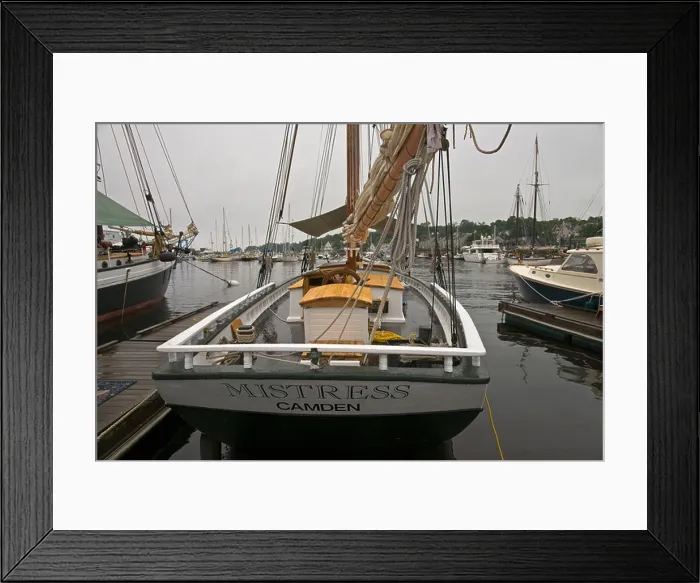 Framed Print : Schooner Mistress Camden Maine USA Framed Print : Schooner Mistress Camden Maine USA