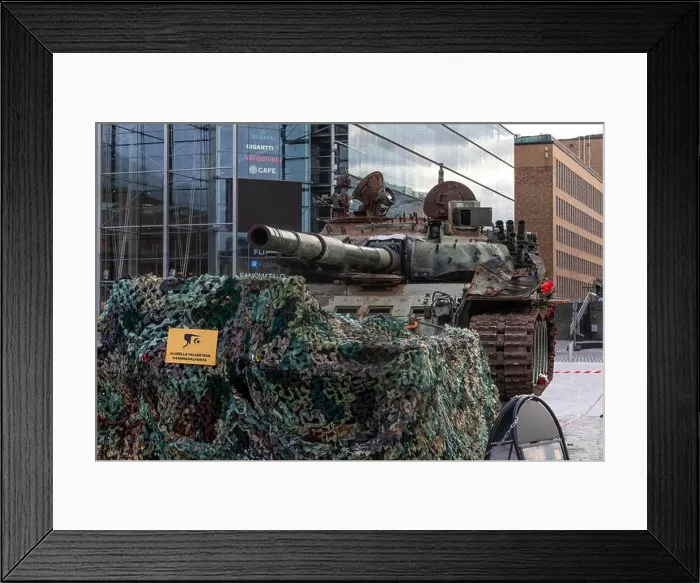 Framed Print : Russian T-72 B3 main battle tank Framed Print : Russian T-72 B3 main battle tank