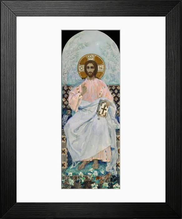 Framed Print : Nesterov Mikhail - Jesus Christ