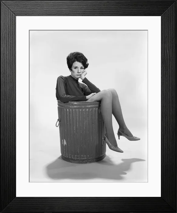 Framed Print : 1960s UNHAPPY SAD DEPRESSED WOMAN IN TRASH CAN WEARING HIGH HEELS LOOKING AT CAMERA - s16824 HAR001 HARS GROWN-UP Framed Print : 1960s UNHAPPY SAD DEPRESSED WOMAN IN TRASH CAN WEARING HIGH HEELS LOOKING AT CAMERA - s16824 HAR001 HARS GROWN-UP