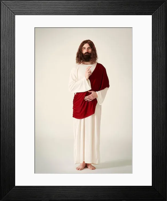 Framed Print : Full length of Jesus Christ Framed Print : Full length of Jesus Christ