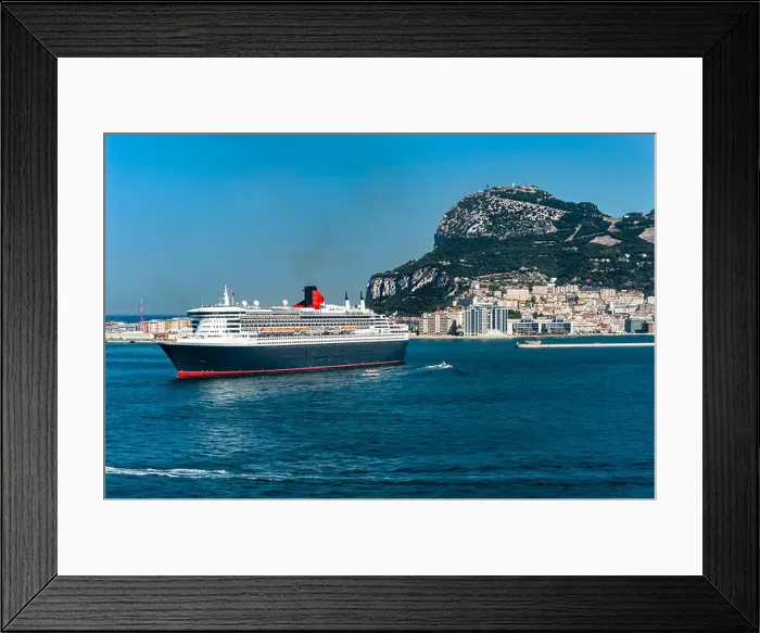Framed Print : Cunard Queen Mary 2 Cruise Ship interior and exterior photographs showing the ship Framed Print : Cunard Queen Mary 2 Cruise Ship interior and exterior photographs showing the ship