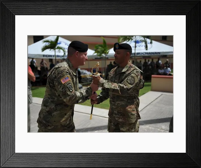 Framed Print : Col. Guy D. Bass, Fort Buchanan Garrison Commander Framed Print : Col. Guy D. Bass, Fort Buchanan Garrison Commander