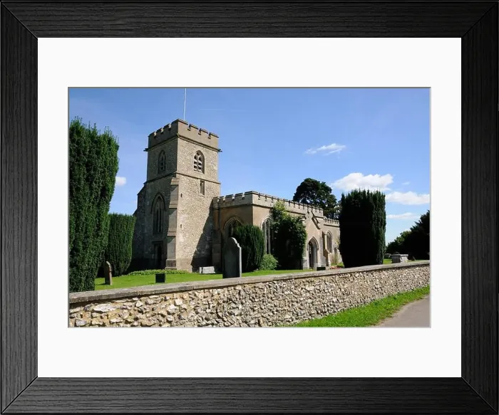 Framed Print : St Peter & St Paul Church, Little Gaddesden Framed Print : St Peter & St Paul Church, Little Gaddesden