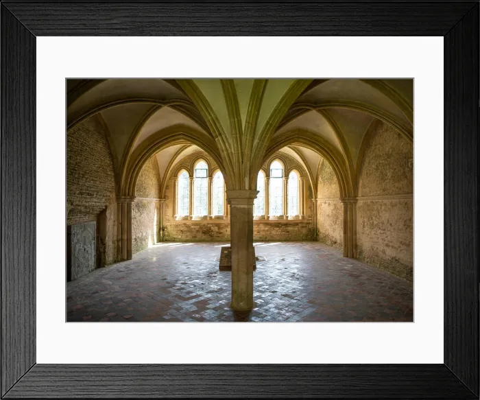 Framed Print : The Chapter House, Lacock Abbey, Lacock, Wiltshire, England Framed Print : The Chapter House, Lacock Abbey, Lacock, Wiltshire, England
