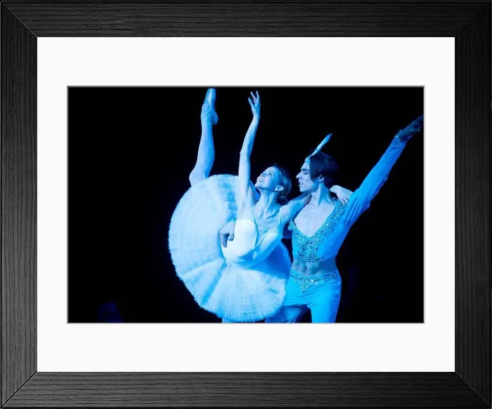 Framed Print : Ballet dancers Alina Somova and Timur Askerov in La Bayadere Framed Print : Ballet dancers Alina Somova and Timur Askerov in La Bayadere