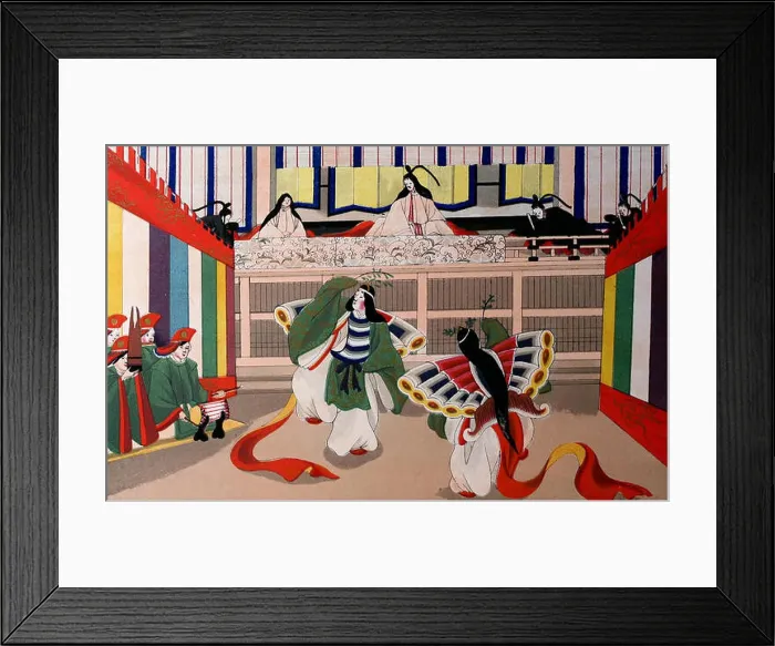 Framed Print : Asian culture. Old image