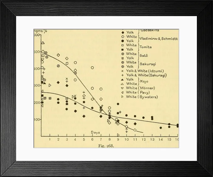 Framed Print : Chemical embryology. Embryology