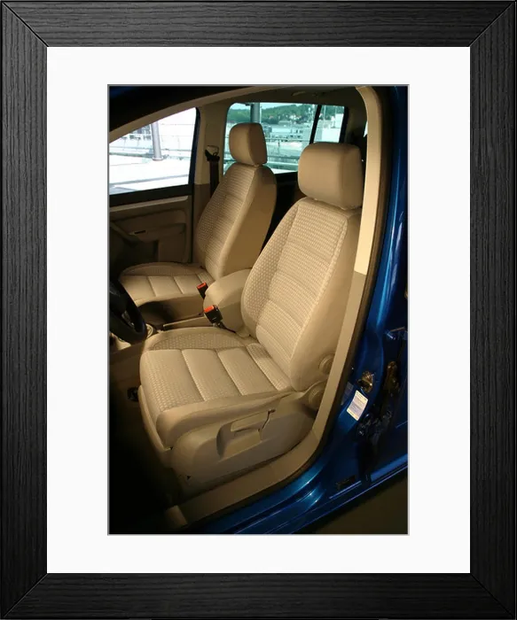 Framed Print : Car, VW Volkswagen Touran, Van Framed Print : Car, VW Volkswagen Touran, Van