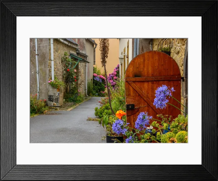 Framed Print : L e Fret, village in Brittany with ferry boat to Brest, Finistere, France Framed Print : L e Fret, village in Brittany with ferry boat to Brest, Finistere, France