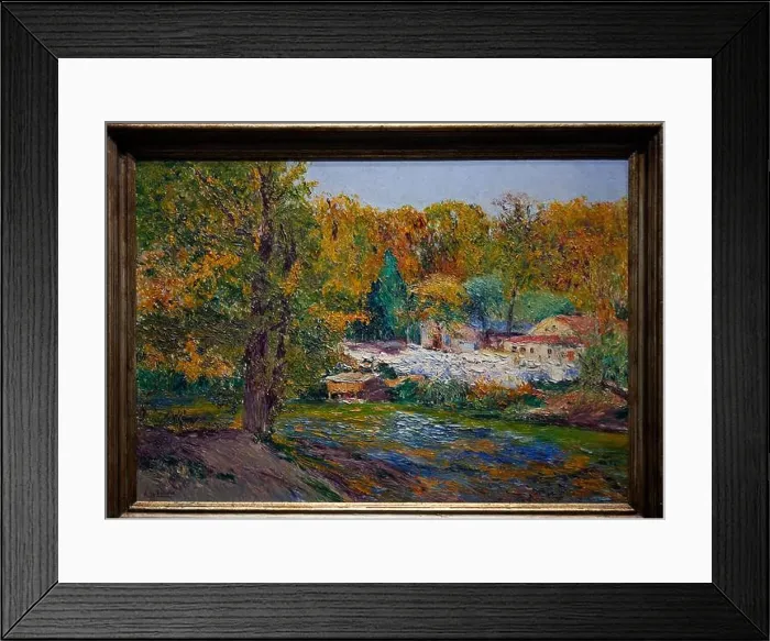 Framed Print : 'The Banks of the Manzanares in the Fall', 1910, Aureliano de Beruete, Prado Museum, Madrid, Spain, Europe Framed Print : 'The Banks of the Manzanares in the Fall', 1910, Aureliano de Beruete, Prado Museum, Madrid, Spain, Europe