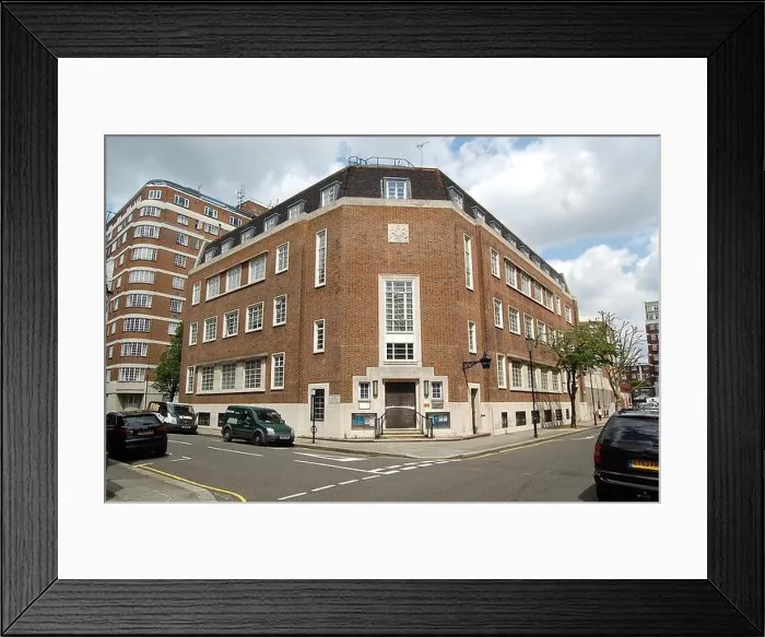 Framed Print : Chelsea Police Station 210515 Framed Print : Chelsea Police Station 210515
