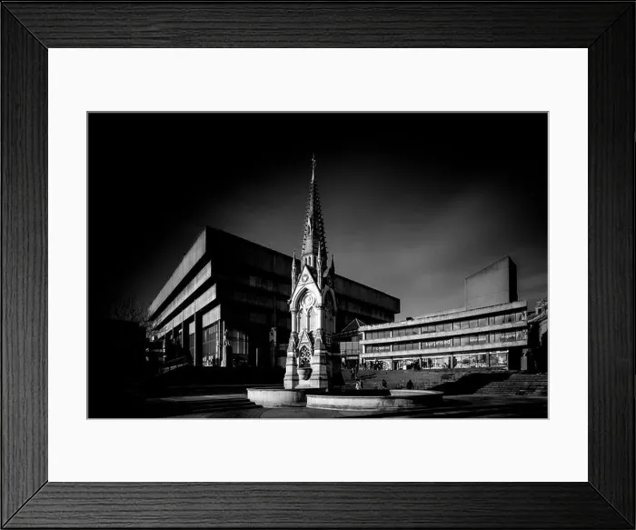 Framed Print : The Old Library (prior to demolition) in Chamberlain Square, Birmingham. Birmingham Framed Print : The Old Library (prior to demolition) in Chamberlain Square, Birmingham. Birmingham