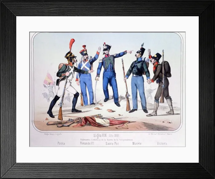 Framed Print : Guerra de la Independencia (1808 a 1814) Framed Print : Guerra de la Independencia (1808 a 1814)