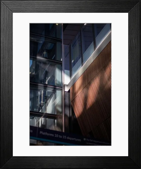 Framed Print : London Bridge is a central London railway terminus and connected London Underground station in Southwark Framed Print : London Bridge is a central London railway terminus and connected London Underground station in Southwark