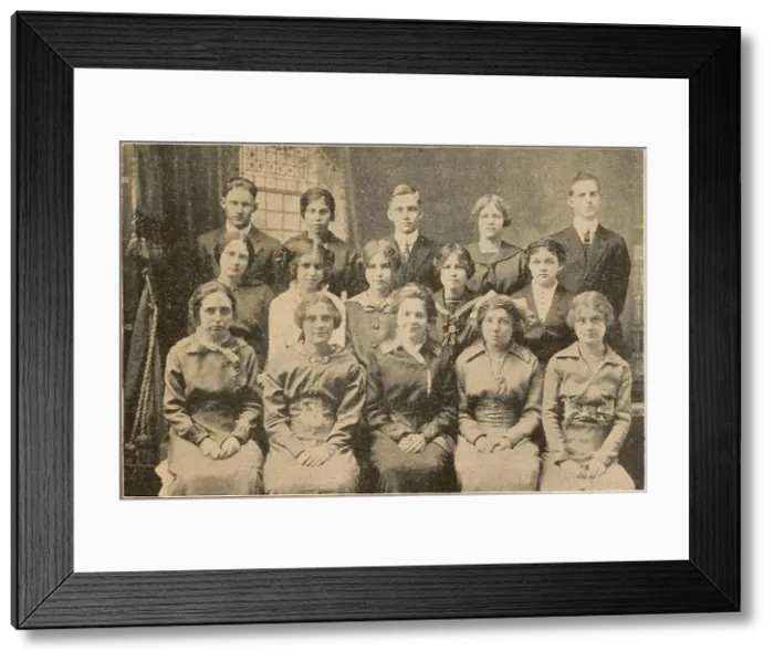 Framed Print : The Tiptonian. Top Row, left to right—Zena Walker Framed Print : The Tiptonian. Top Row, left to right—Zena Walker