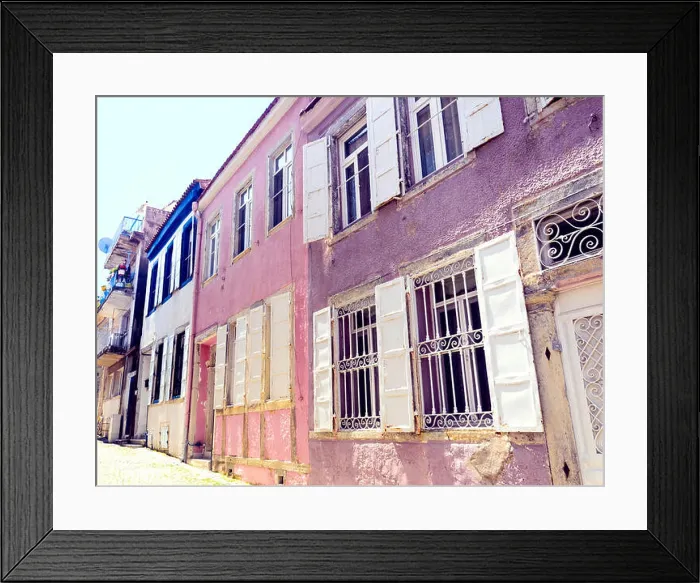 Framed Print : Street view, Urla, Izmir Framed Print : Street view, Urla, Izmir