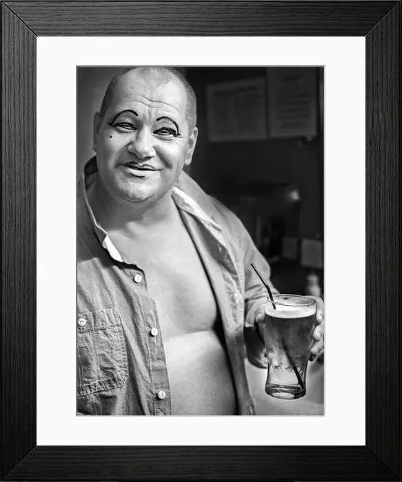Framed Print : Drag Artist, Drag Queen, Black Cap, Camden London, England Framed Print : Drag Artist, Drag Queen, Black Cap, Camden London, England