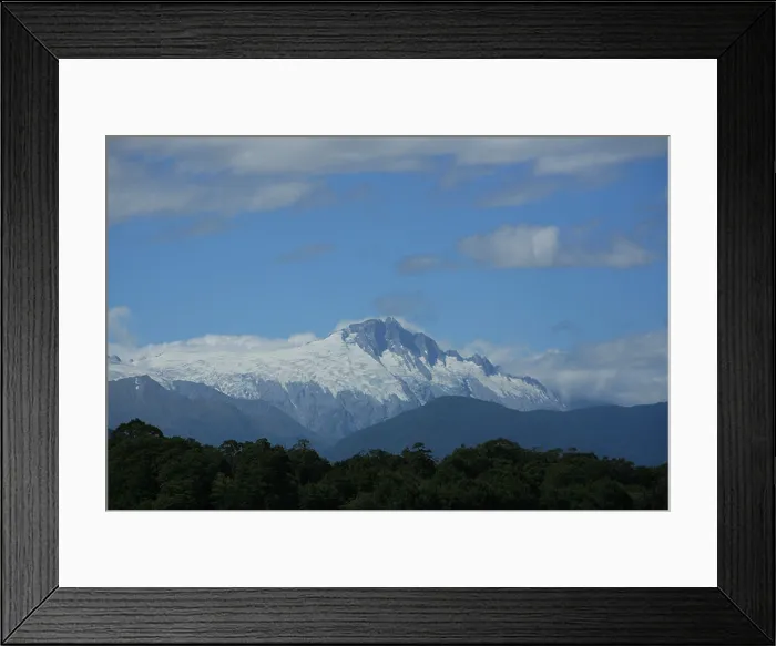 Framed Print : Shattered peak in the Southern Alps near route 6 New Zealand Framed Print : Shattered peak in the Southern Alps near route 6 New Zealand