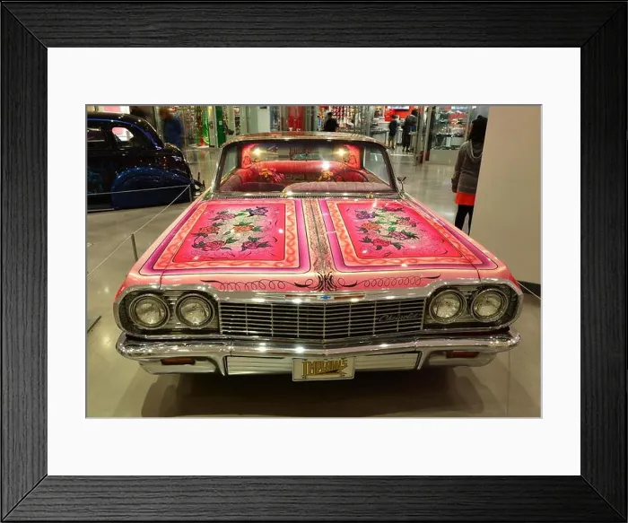 Framed Print : Chevrolet Impala Custom car Framed Print : Chevrolet Impala Custom car