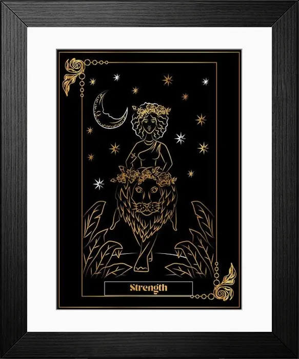 Framed Print : the illustration - card for tarot Framed Print : the illustration - card for tarot