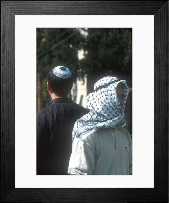 Framed Print : Jew and Arab Framed Print : Jew and Arab