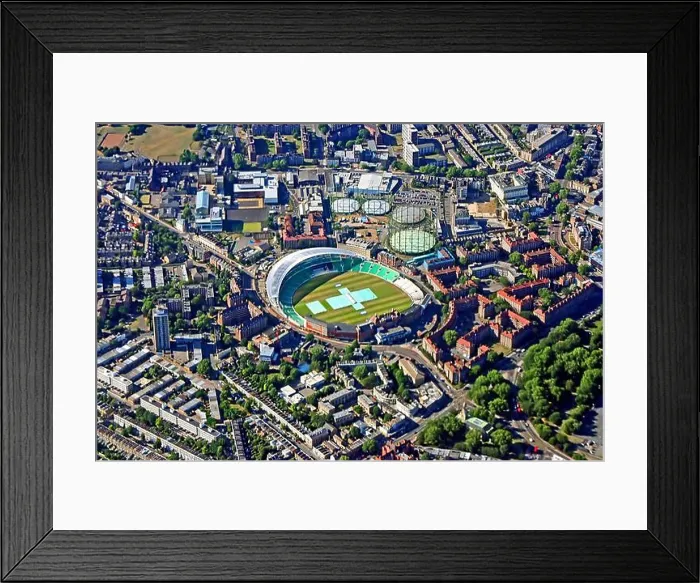 Framed Print : The Oval Cricket Ground, Kennington, London, UK Framed Print : The Oval Cricket Ground, Kennington, London, UK