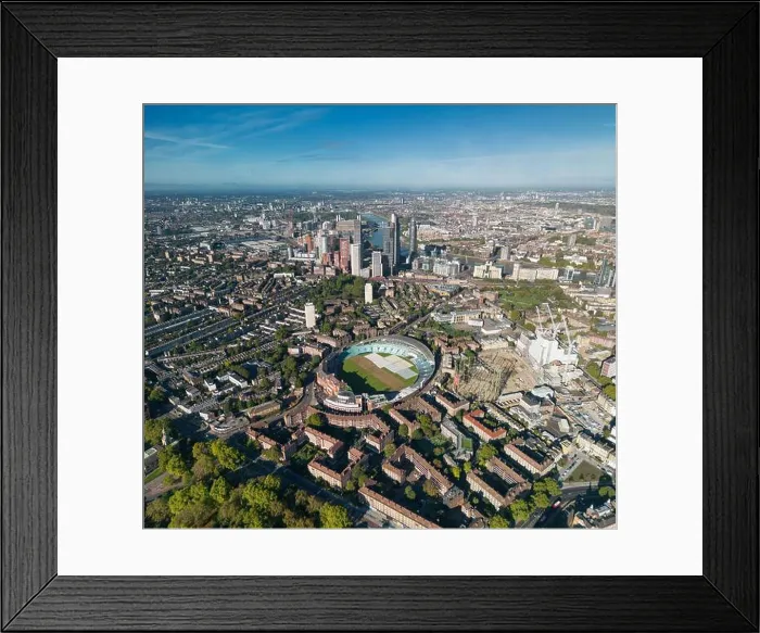 Framed Print : Oval, Kennington, Vauxhall and Nine Elms, London Framed Print : Oval, Kennington, Vauxhall and Nine Elms, London