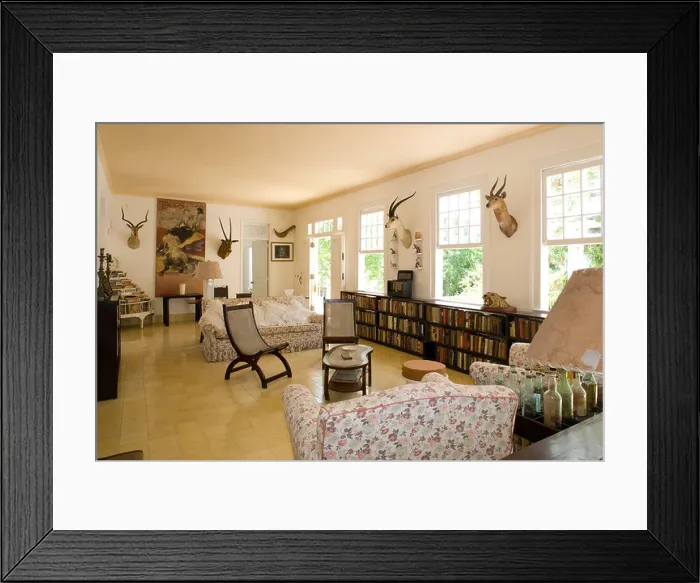 Framed Print : Finca Vigia: Ernest Hemingway's home in Cuba until 1960 Framed Print : Finca Vigia: Ernest Hemingway's home in Cuba until 1960