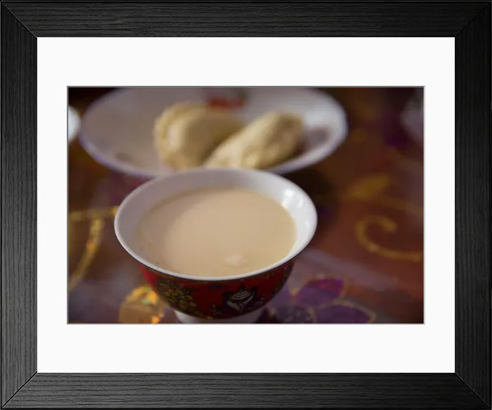Framed Print : Yak Butter Tea, known as 'Po Cha', a traditional Tibetan drink made of Yak butter Framed Print : Yak Butter Tea, known as 'Po Cha', a traditional Tibetan drink made of Yak butter