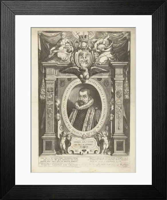 Framed Print : Portrait of Johan Philips van Gebsattel Framed Print : Portrait of Johan Philips van Gebsattel