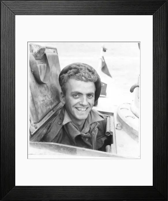 Framed Print : Tanks and personnel participated in battles in and around Tobruk, with men of the British Army taking part Framed Print : Tanks and personnel participated in battles in and around Tobruk, with men of the British Army taking part