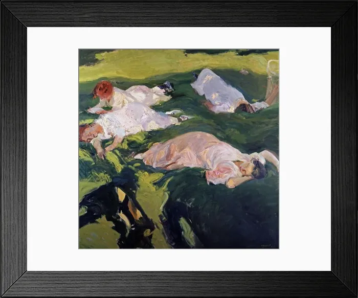 Framed Print : The Siesta - 1912 - 200x201 cm - oil on canvas Framed Print : The Siesta - 1912 - 200x201 cm - oil on canvas