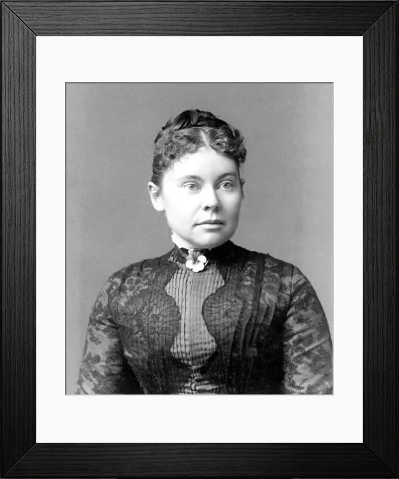 Framed Print : Lizzie Andrew Borden Framed Print : Lizzie Andrew Borden