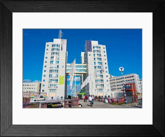 Framed Print : Globen shopping centre, with twin towers, Stockholm Globen City, Johanneshov district, Stockholm, Sweden Framed Print : Globen shopping centre, with twin towers, Stockholm Globen City, Johanneshov district, Stockholm, Sweden