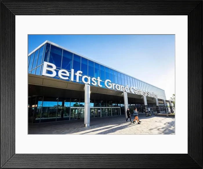 Framed Print : Grand Central Station, Belfast