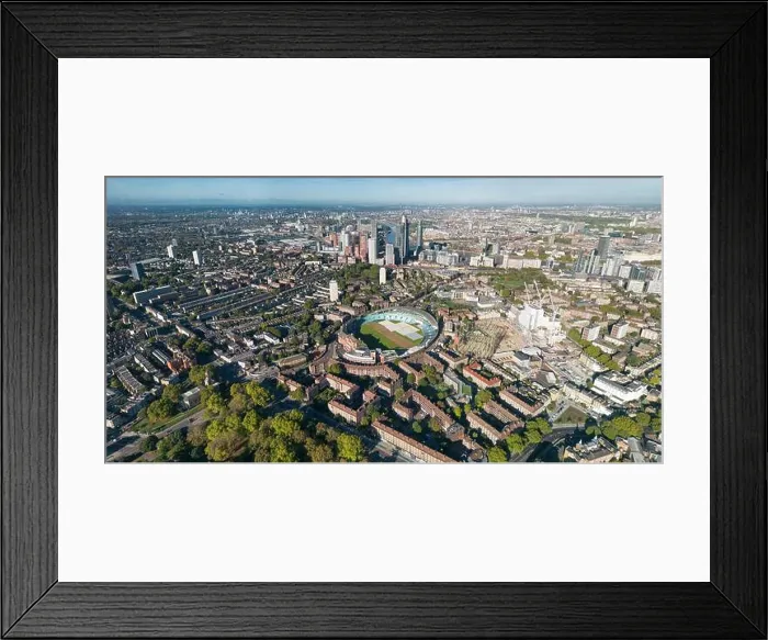 Framed Print : Oval, Kennington, Vauxhall and Nine Elms, London Framed Print : Oval, Kennington, Vauxhall and Nine Elms, London