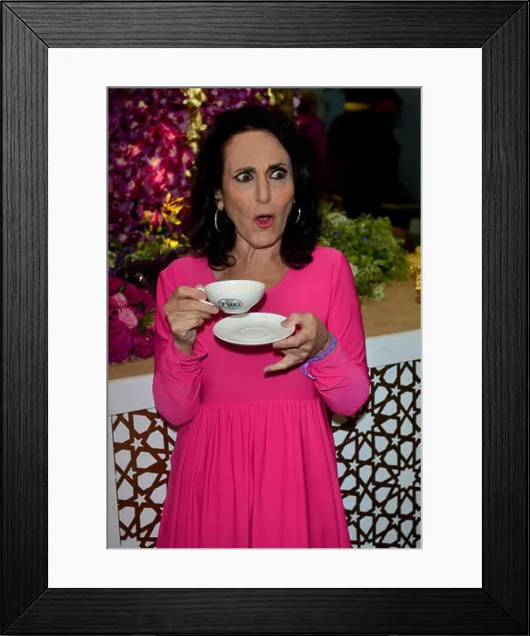 Framed Print : Lesley Joseph at the 2015 RHS Chelsea Flower Show at the Royal Hospital Chelsea in London, England Framed Print : Lesley Joseph at the 2015 RHS Chelsea Flower Show at the Royal Hospital Chelsea in London, England