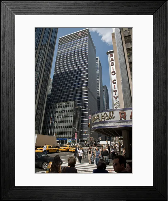 Framed Print : Radio City Music Hall, Manhattan, New York City, USA Framed Print : Radio City Music Hall, Manhattan, New York City, USA