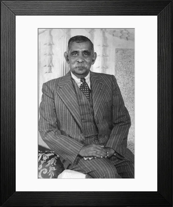 Framed Print : Sri Lanka: Don Stephen Senanayake Framed Print : Sri Lanka: Don Stephen Senanayake